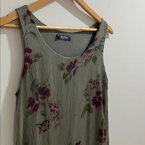 Guilia Women’s Silk Dress Small Made in Italy Floral Lined Wedding Summer Spring